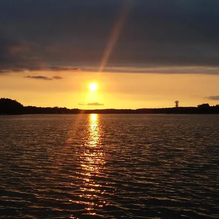 Weranda Privatunterkunft Wdzydze Kiszewskie